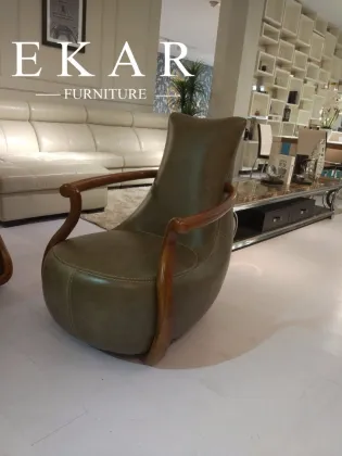 Backpack crossback bentwood occasional chair genuine leather sofa chair