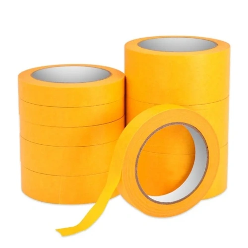 China Wholesale Colorful Crepe Paper General Purpose Stationery Adhesive Tape  for Painting Masking factory and manufacturers