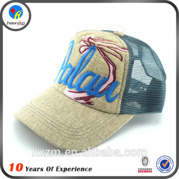 Hot sale embroidered design trucker hat with logo