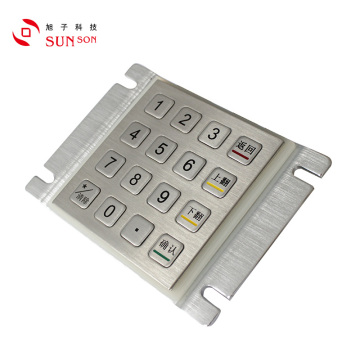 Customized metal keypad