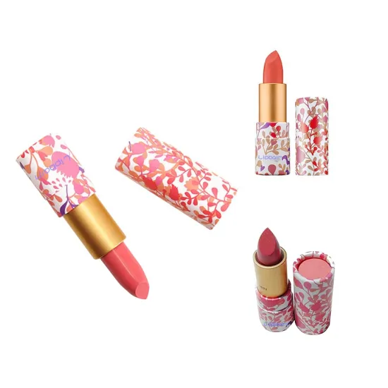 Eco Friendly Twisted Up Lipstick Container Paper Tube