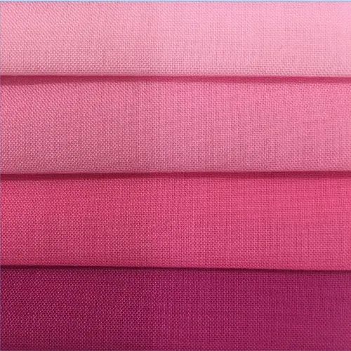 Polyester Cotton Plain Dyed Fabric