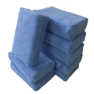 Microfiber Car Wax Applicator Pad