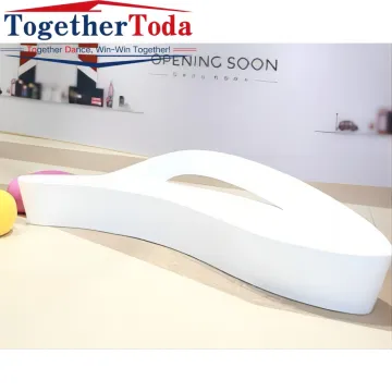 Furniture Unique Waiting Dolphin Chair Fiberglass Bench