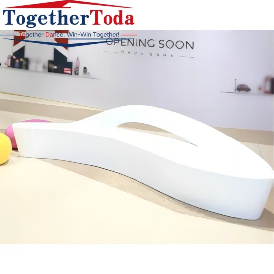 Furniture Unique Waiting Dolphin Chair Fiberglass Bench
