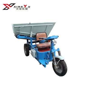 Auto Mini Electric Dumper for Concrete and Steel Track Material Feeding