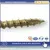 Yellow zinc plated CSK tork drive special chipboard screws