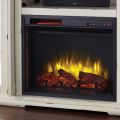 23 Inch Glass Front Electric Fireplace