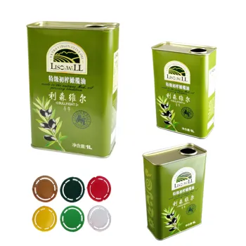 Superfine 1L Olive Oil Packing Tin Can, China Oil Tin Box Professional Manufacturer
