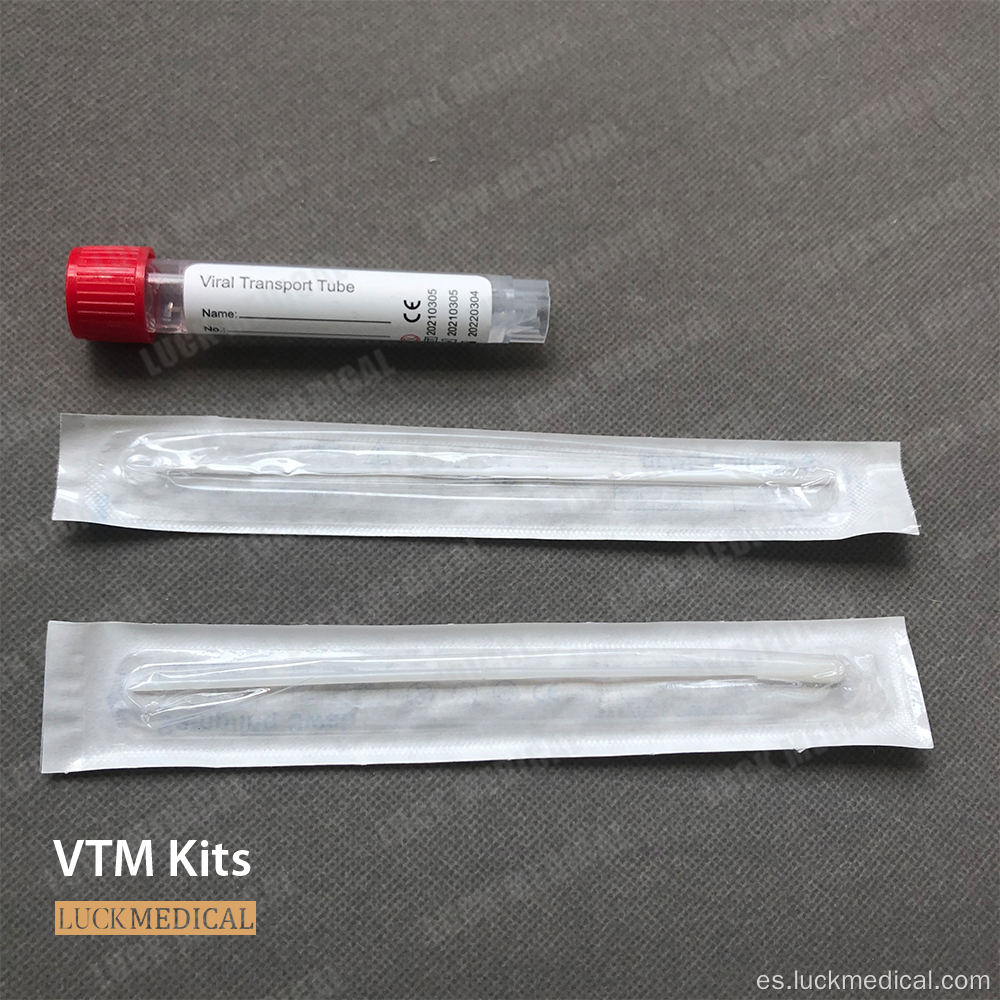 Kit de prueba de virus de Corona Kit VTM FDA