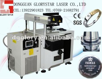 Diode pump laser marking machine for metal label DPG-75 with CE&SGS