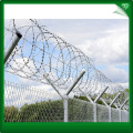 White Concertina Coils Razor Wire