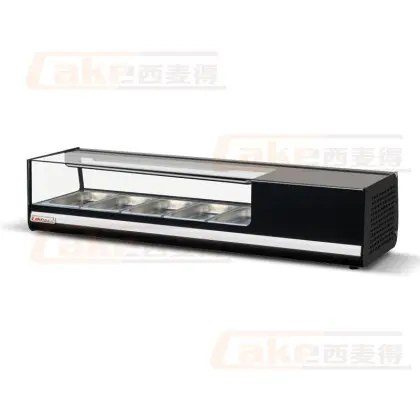 hoshizaki sushi cooler counter top sushi display freezer