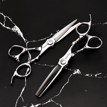 Scissori di assottigliamento da taglio dei capelli professionisti per barbieri e parrucchieri