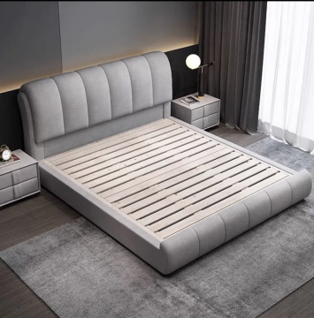 Groothandel oversized kingsize houten frame bed in elegante klassieke stijl