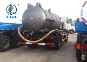 SINOTRUK HOWO 336hp Sewage Suction Truck