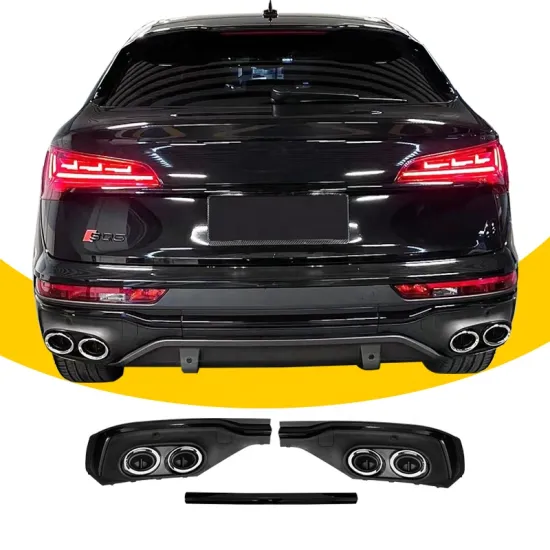 2021-2022 Audi Q5 Sportback SQ5 Rear Diffuser and Bumper Lip with Exhaust Accessories