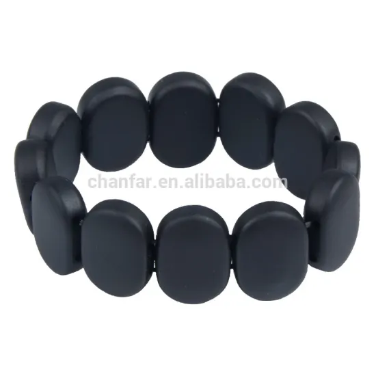 100% Quality real black bianshi Jade Black Natural Bian Stone Bracelet Carve Balck Jade banichi For Men and Women jade jewelry