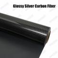 Película de envoltura de automóvil de fibra de carbono mate y brillante