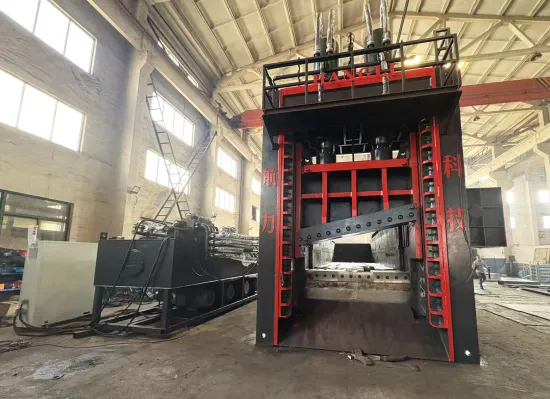 Gantry Shear Scrap Metal Cutting