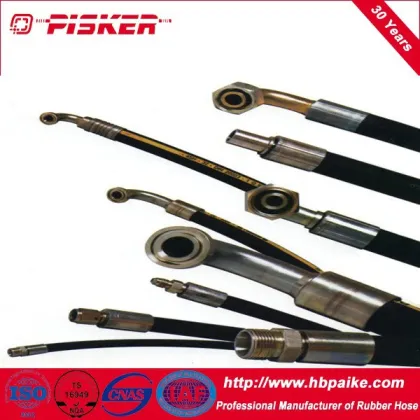 New technology high pressure hydraulic hose assembly