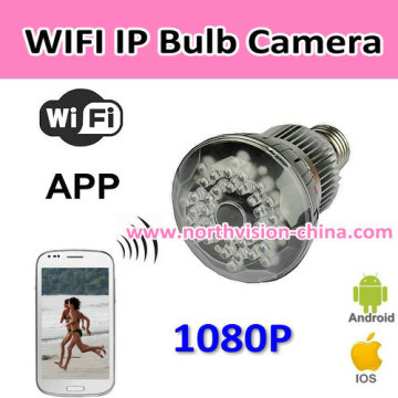1080P Night Vision IP Bulb Camera