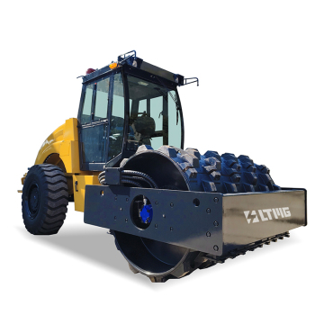Precio de fábrica de alta calidad 2024 Roller de suelo vibratorio de tambor individual en venta