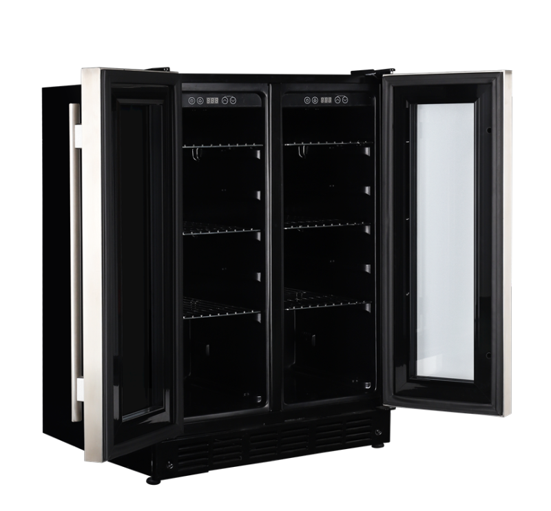 Multi-Zone Compressor cooling Wine Cooler WS-155WEB