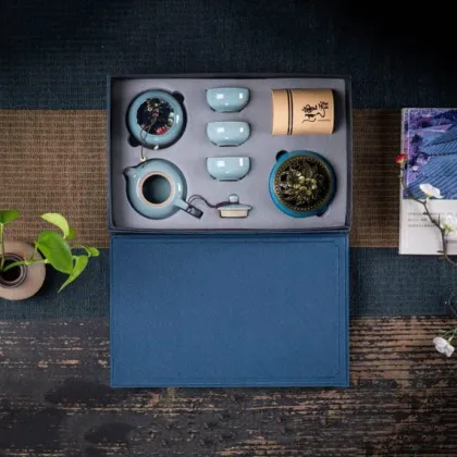 Traditional Fenghua Kiln Kung Fu Tea Set