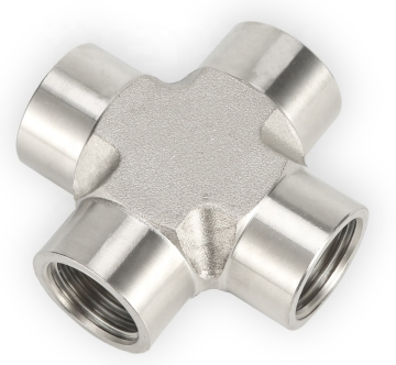 CROSS Stainless Steel 304 and Duplex Pipe Fittings 3/4 NPT Thread