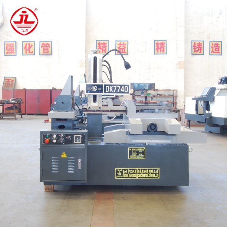 DK7740 cnc edm graphite wire cutting machine