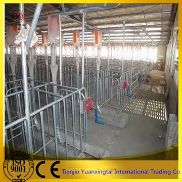 galvanized round hollow section steel pigsty fence carbon steel fence China supplier
