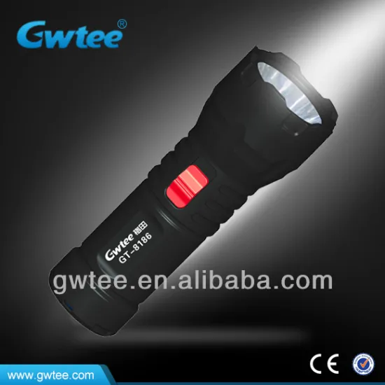 Green led rechargeable flashlight 220v
