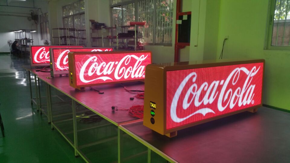 Advertising P5 Bus Top LED Display