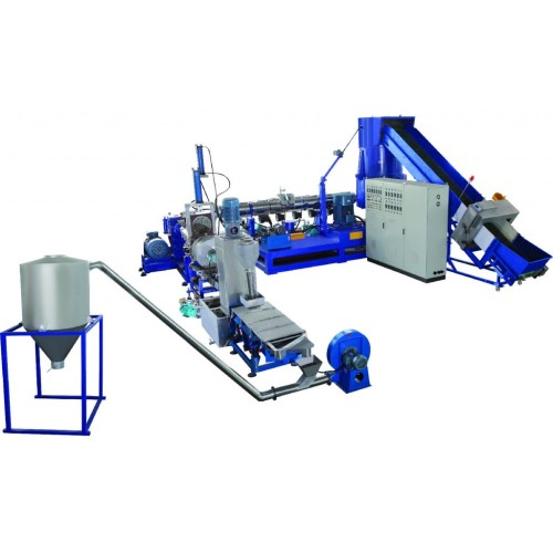 High Throughput Water Ring Cutting Granulator
