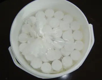 90% chlorine Trichloroisocyanuric Acid (TCCA) tablet