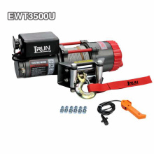 UTV Winch for Snow Plow Attachment 3500lb Heavy-Duty Electric UTV Winch Supplier