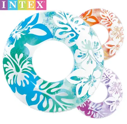 Intex 59251 COLOR TUBES Inflatable Baby Floater