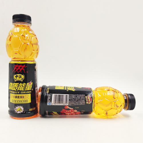 PET shrink packaging for beverage bottles