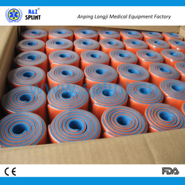 Packing Orange and Blue Splint