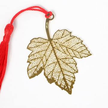 Custom High-End Laser-Cut Metallic Bookmark
