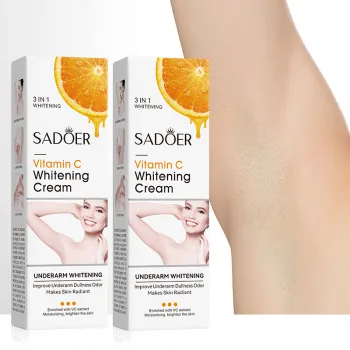 High-Quality Body Whitening Cream for Sensitive Areas: Underarm, Neck, Knees & Private Parts Moisturizer