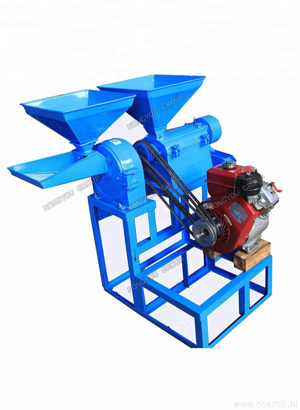 Diesel Auto Rice Mill Machine With Diesel Engine