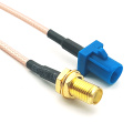 FAKRA Male Plug to SMA Female Pigtail Cable