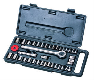 Durable in Use 40Pcs Socket Wrench Set Tool Chest