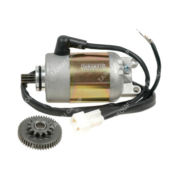YAMAMOTO ZY125(K140) 12V Motorcycle Spare Parts Electric Starter Motor With Wire And Gear