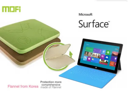 Microsoft Surface Tablet Protective Cases Flannel Customized Mofi