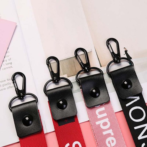 Portatarjetas de identificación de moda Logo Neck Lanyard