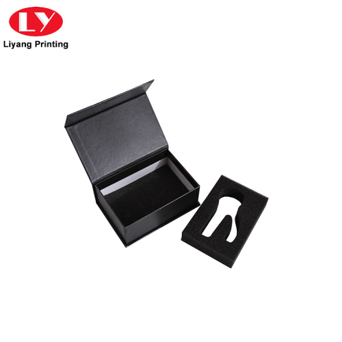 Printed Paper Magnetic Foldable Box with Foam Insert