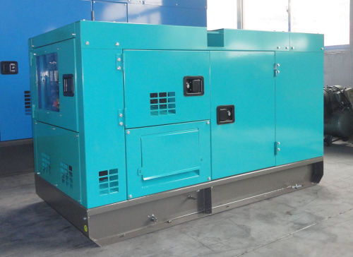 Brushless Uk Perkins Silent Type Diesel Generator Genset 250 Kva